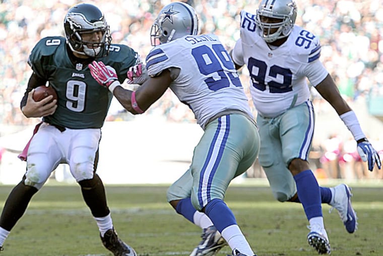 Eagles quarterback Nick Foles. (Michael Perez/AP)