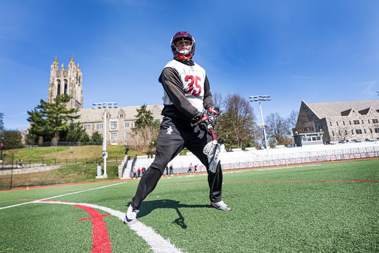 Graduate student Griffin Mallory is a key team leader this season for St. Joe's.
