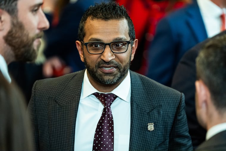 FBI Director Kash Patel, seen in January.