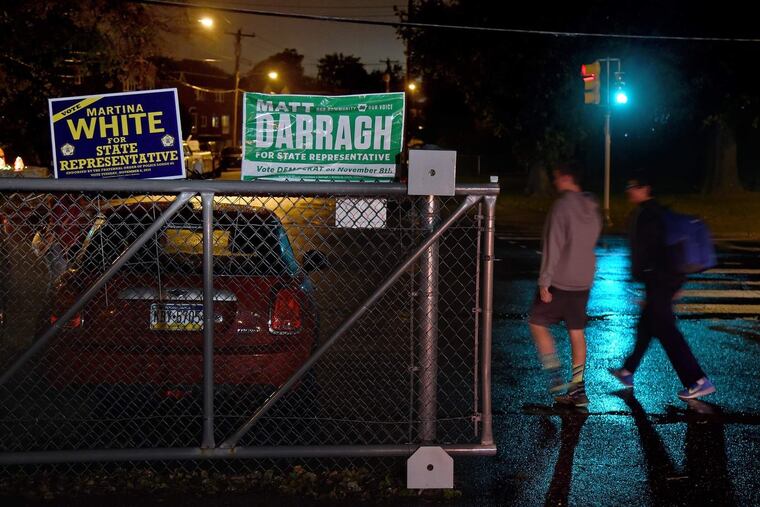 Republican Rep. Martina White and Democratic nominee Matt Darragh are in a real fight in Northeast Philadelphia's 170th District House race.