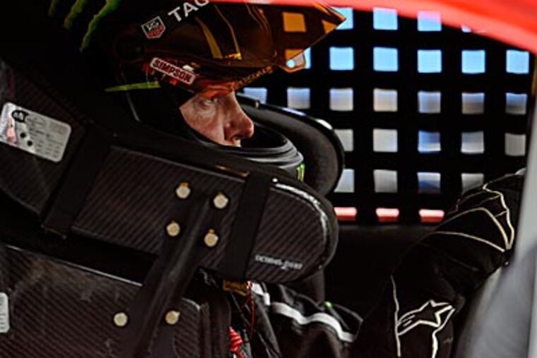 Kurt Busch get a jump on next season in the No. 78 Chevrolet. (Nick Wass/AP)