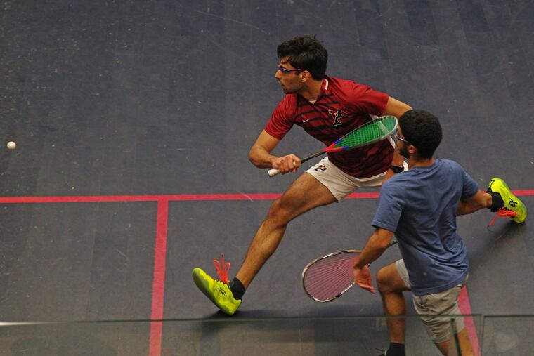 Penn senior squash player Saksham Choudhary has a 35-2 career record.