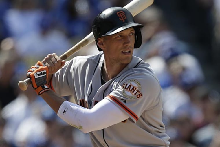 San Francisco Giants outfielder Hunter Pence. (Jae C. Hong/AP)