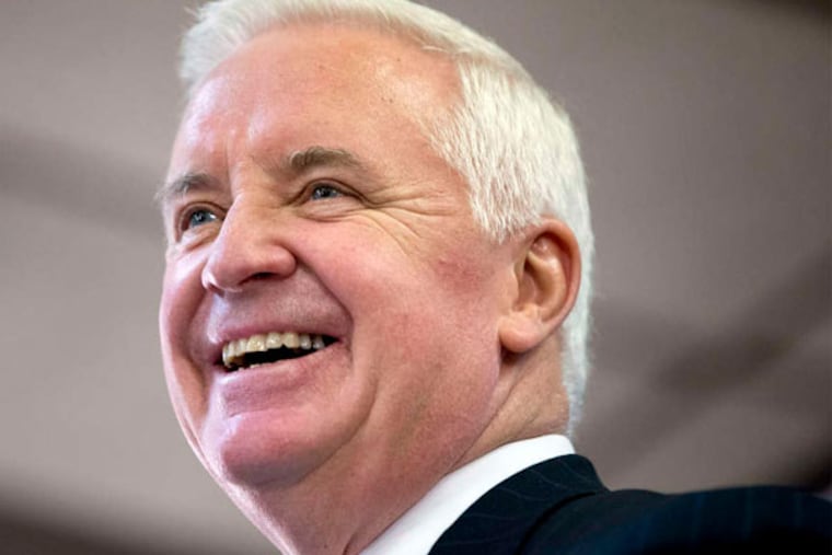 Gov. Tom Corbett4. (AP Photo)