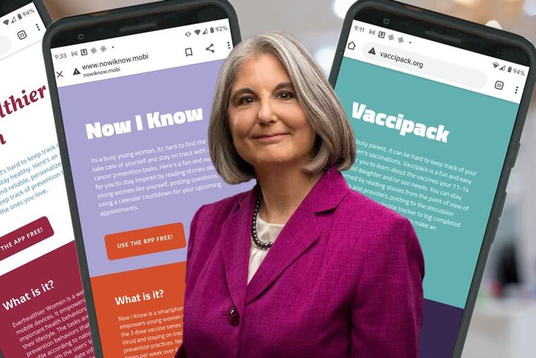 Anne Teitelman, a nurse-scientist and associate professor at the University of Pennsylvania School of Nursing, created an app to increase HPV vaccination rates.