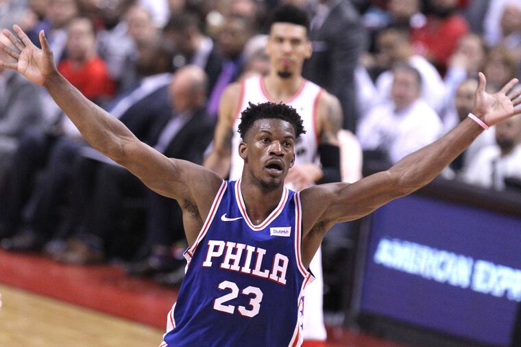 Jimmy Butler helped key the Sixers with 30 points a 94-89 Game 2 win.
