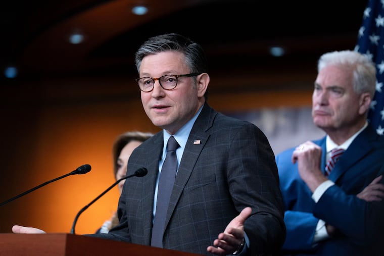 Speaker of the House Mike Johnson wanted lawmakers to wait for a pending Supreme Court ruling in a lawsuit about the tariffs.