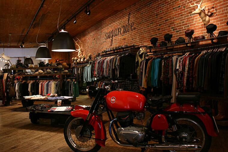 The clothing boutique Sugarcube was among the shops Condé Nast Traveler cited when its survey ranked Philadelphia the No. 2 shopping city in the world (behind only Barcelona). (Photo via Sugarcube)