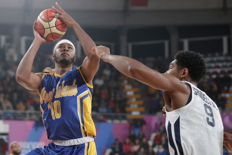 Villanova's Jermaine Samuels (right) had nine points and seven rebounds in Team USA's 92-83 victory over the Dominican Republic for the bronze medal at the Pan American Games.