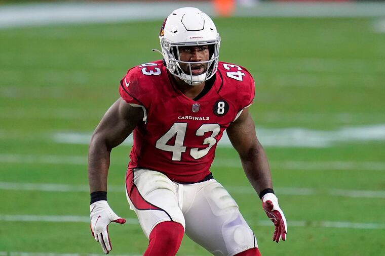 Finally finding his place as an outside pass rusher, Haason Reddick put up double-digit sacks in 2020 with the Arizona Cardinals. He signed a 1-year free-agent deal with the Carolina Panthers and his former coach at Temple, Matt Rhule, on Wednesday.