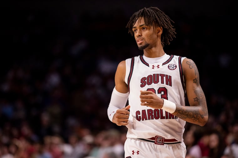 Cam Scott averaged 2.5 points in 26 games as a freshman at South Carolina during the 2024-25 season.