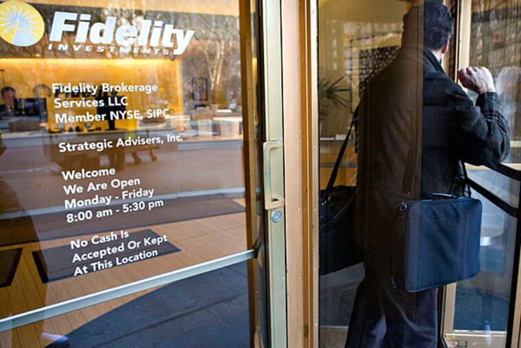 Fidelity Investments, Boston's mutual-fund giant, settled a class-action suit over fees in its 401(k) plan. JB REED / Bloomberg News