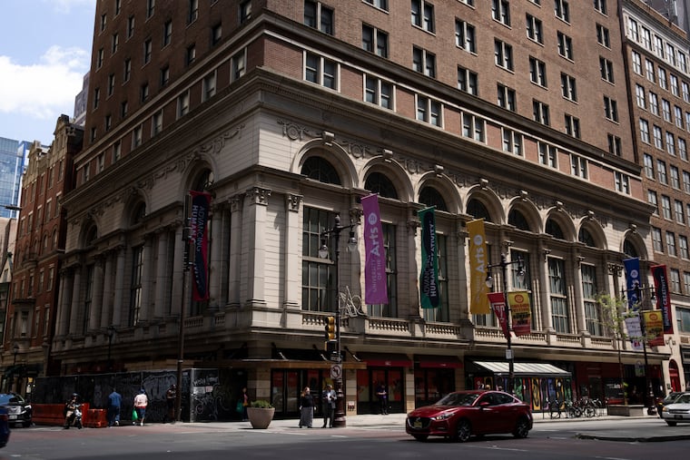 Terra Hall at 201-11 South Broad Street is the largest building at the former University of the Arts.