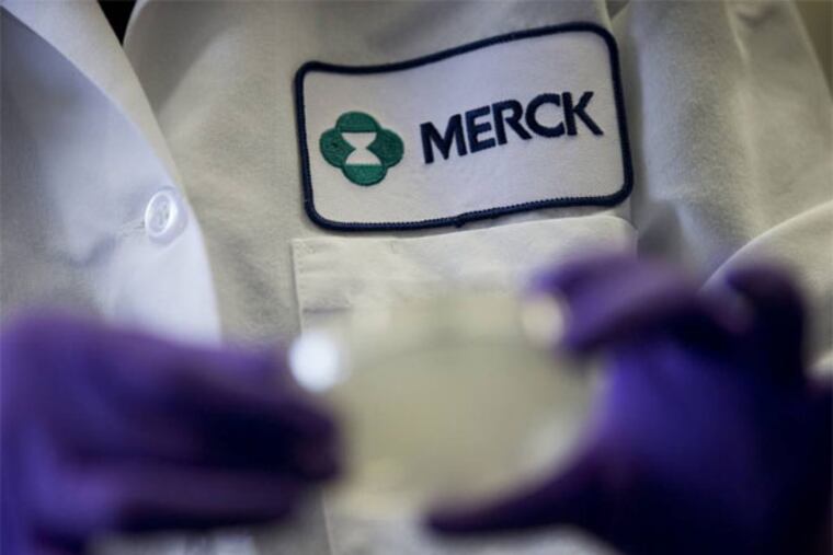 The continuing cutbacks and restructuring at Merck & Co. included the loss of 152 jobs based in Upper Gwynedd, Montgomery County, when the drugmaker sold the marketing rights to the drug Saphris to Forest Laboratories in early December. (AP Photo/Matt Rourke)