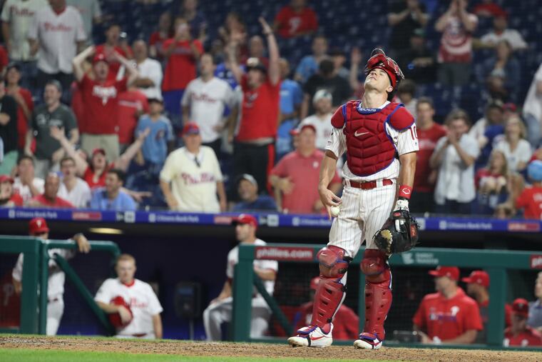 J.T. Realmuto will miss his second straight day and three games overall.