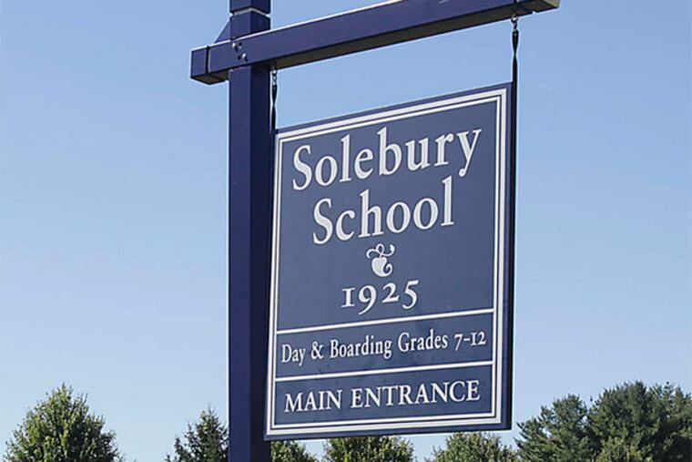 The Solebury School in New Hope has long been known as an alternative to rigid, New England-style boarding schools.