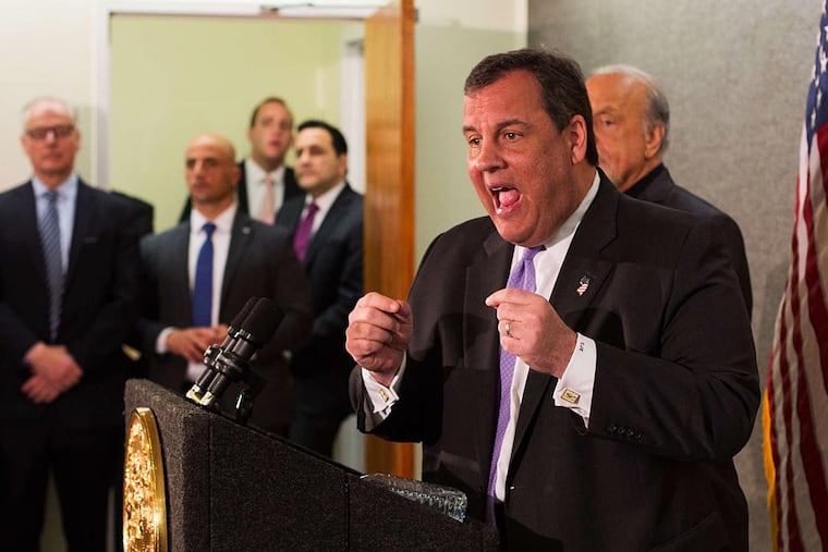 Gov. Christie wants a state takeover on his terms, with the power to cancel union contracts.
