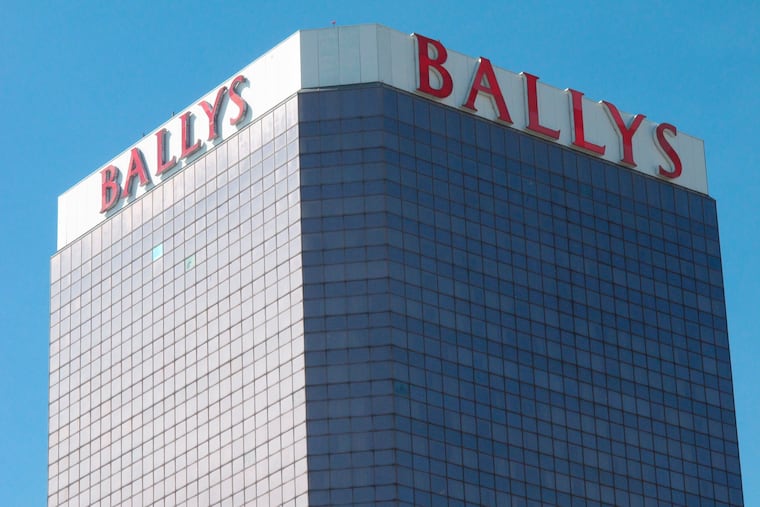 This Oct. 1, 2020 photo shows the exterior of Bally's casino in Atlantic City, N.J. (AP Photo/Wayne Parry)