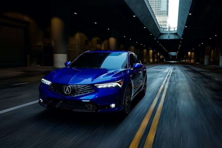 The revived 2023 Acura Integra replaces the never-loved ILX nameplate on the low end of the brand's lineup. A stick shift is offered, but not all-wheel drive.