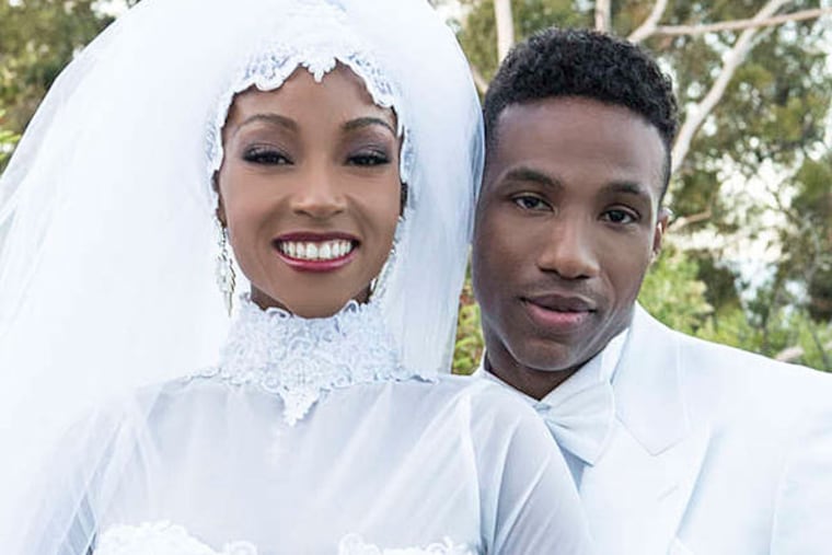 Yaya DaCosta (“Whitney Houston”) and Arlen Escarpeta (“Bobby Brown) star in the all-new Lifetime Original Movie, Whitney, on Lifetime. (Photo by Jack Zeman)