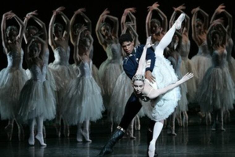 Tamara Rojo as Odette and Carlos Acosta as Prince Siegfried in the Royal Ballet's "Swan Lake." In the Royal Ballet, "there is space for your own personality," says Rojo, "as long as you respect the choreography."
