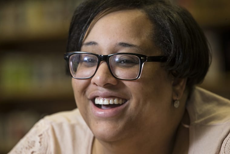 Ashley Bennett of Egg Harbor Township, newly elected Freeholder talks about winning the election and all the things that have happened since January 24, 2018. MICHAEL BRYANT/ Staff Photographer