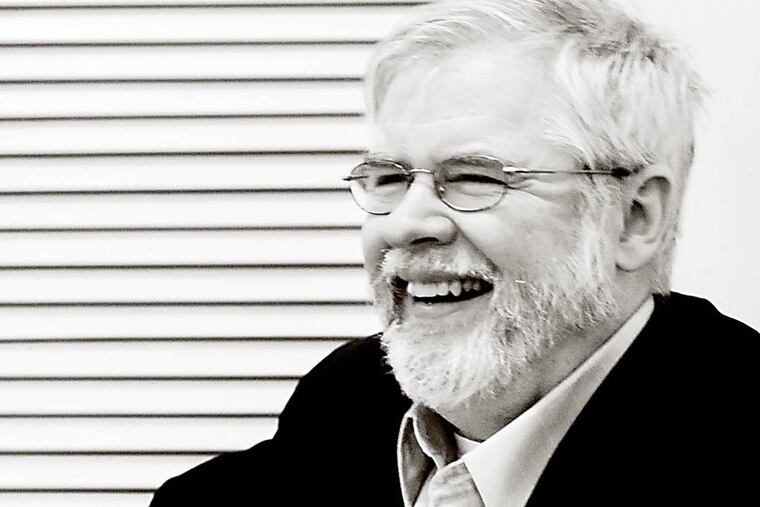 Playwright Christopher Durang is portraying Vanya in his Tony Award-winning comedy "Vanya and Sonia and Masha and Spike" at the Bucks County Playhouse Thursday through Aug. 10. (MANDEE KUENZLE / FOR THE DAILY NEWS)