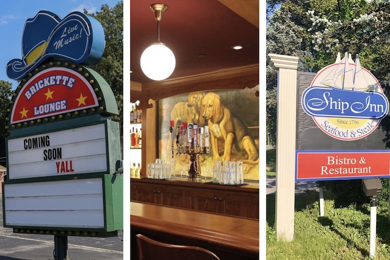 Brickette Lounge is returning, White Dog Cafe is taking over Vickers, and Ship Inn will give way to VK Brewing.