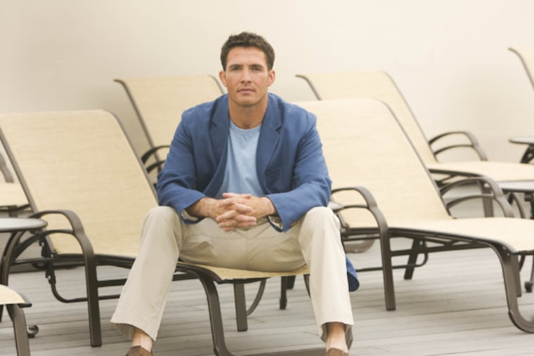 Michael Belh is photographed at the Sexy Singles Photo Shoot at Harrah's Hotel in Atlantic City, June 17, 2008. Jessica Griffin / Philadelphia Daily News