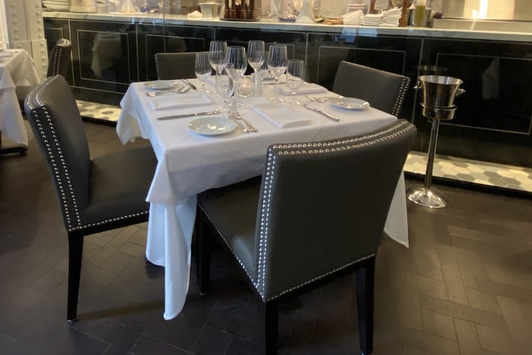 Steak 48 expects to reopen Sept. 8 when indoor dining resumes in Philadelphia. The rules limit occupancy to 25%, but that limit may be more simplification than science.