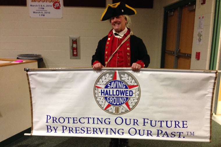 Eugene Hough, co-founder of Saving Hallowed Ground, a preservation group, advocated for the preservation of the Crebilly Farm land.