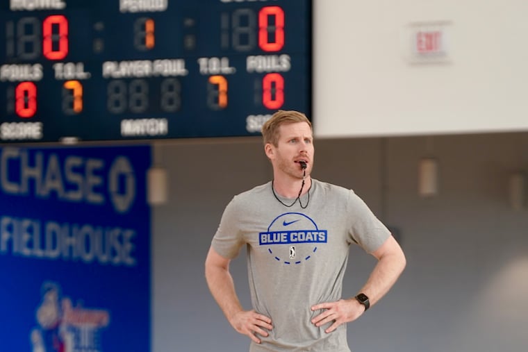 JP Clark has been hired as head coach of the Delaware Blue Coats.