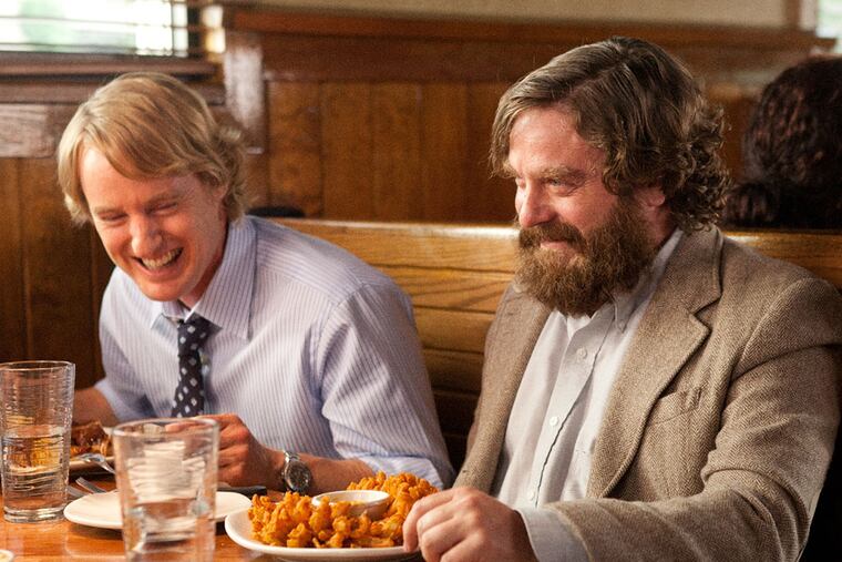Owen Wilson and Zach Galifianakis in "Are You Here." (Millennium Entertainment)