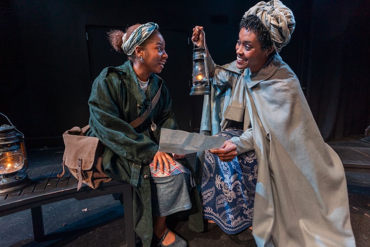 Semaja Murphy and Rayne in "The Great Privation (How to Flip Ten Cents Into a Dollar)."