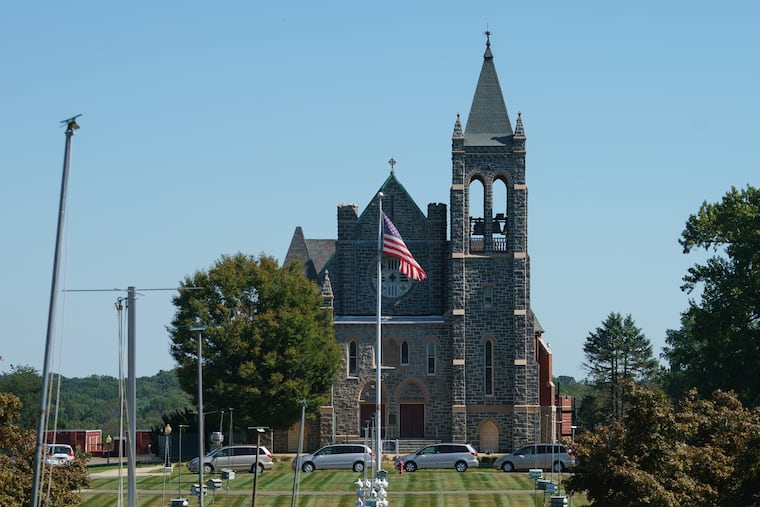 A building at Glen Mills School, in Glen Mills, PA.