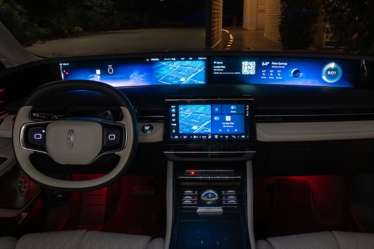 The Lincoln Nautilus features a 48-inch touchscreen spanning the dashboard — impressive, Kathleen O'Brien writes, but she just wants to drive, not pilot the Starship Enterprise.
