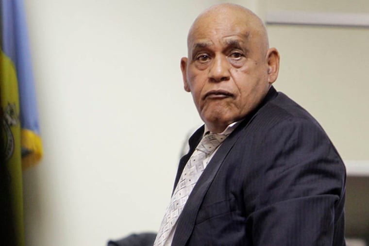 T. Milton Street turns around before his hearing on March 20, 2015. ( STEPHANIE AARONSON / Staff Photographer )