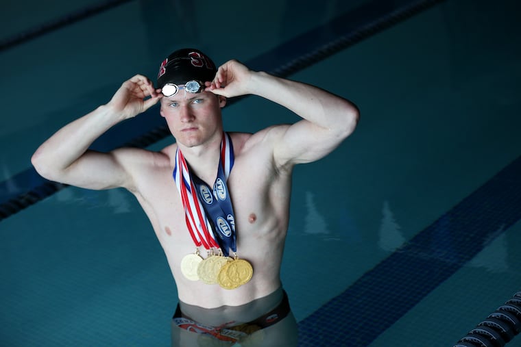 Conestoga senior Brendan Burns will swim for Indiana in college.