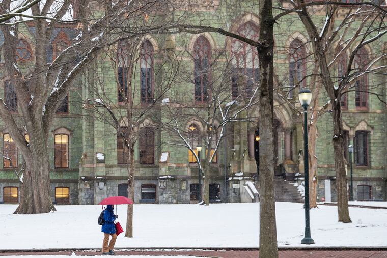 The University of Pennsylvania campus,