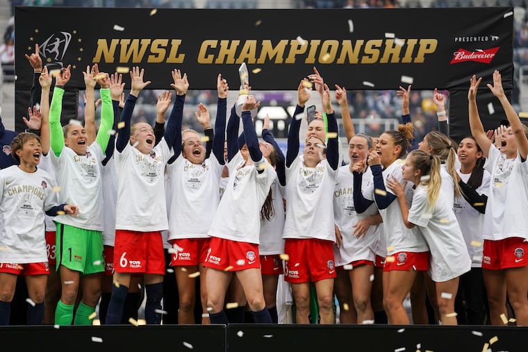 The Washington Spirit won last year's NWSL championship.