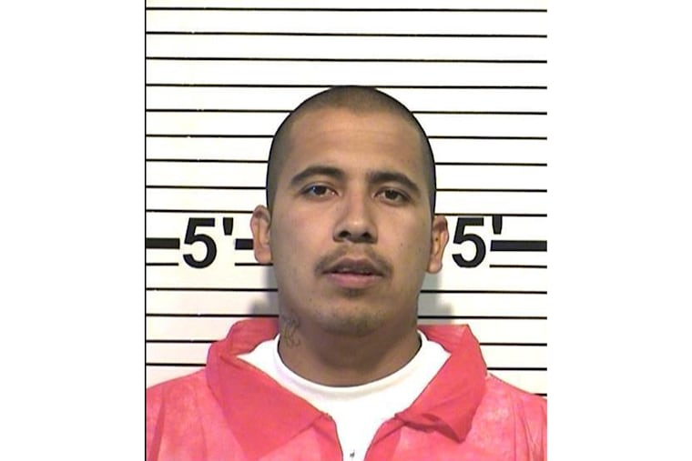 Raymond Lopez, in a May 26, 2015, photo provided by the California Department of Corrections and Rehabilitation. Two weeks after authorities accused purported leaders of a white supremacist gang with organizing drug trafficking and murders from their California prison cells, they charged leaders of another prison gang Wednesday, June 19, 2019, with running a crime ring from behind bars. Federal authorities allege that high-ranking Nuestra Familia members Salvador Castro Jr., 49, and Raymond Lopez, 31, used contraband cell phones from inside Fresno County's Pleasant Valley State Prison to have narcotics shipped from Mexico for distribution by other gang members. (California Department of Corrections and Rehabilitation via AP)