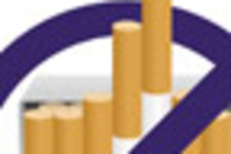 INhealth16. Cards distributed at Einstein Medical Center Elkins Park campus announce an entirely tobacco-free campus starting Thursday (11/17/2011), to coincide with the Great American Smokeout.
A flyer at Crozer-Keystone Health system announced tobacco-free campuses at all its hospitals more than three years ago.