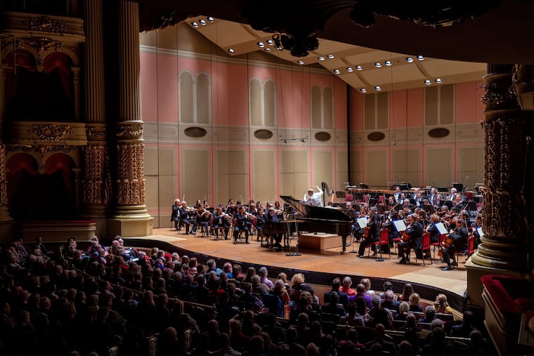 The Philadelphia Orchestra returned to the Academy of Music on Thursday, Jan. 23, 2020, to perform its first subscription-series concert there since moving to the Kimmel Center in 2001.