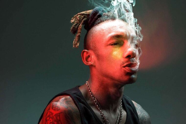 Tricky usually features a female singer on his tracks. But on his recent album and concerts, most of the vocals are his own.