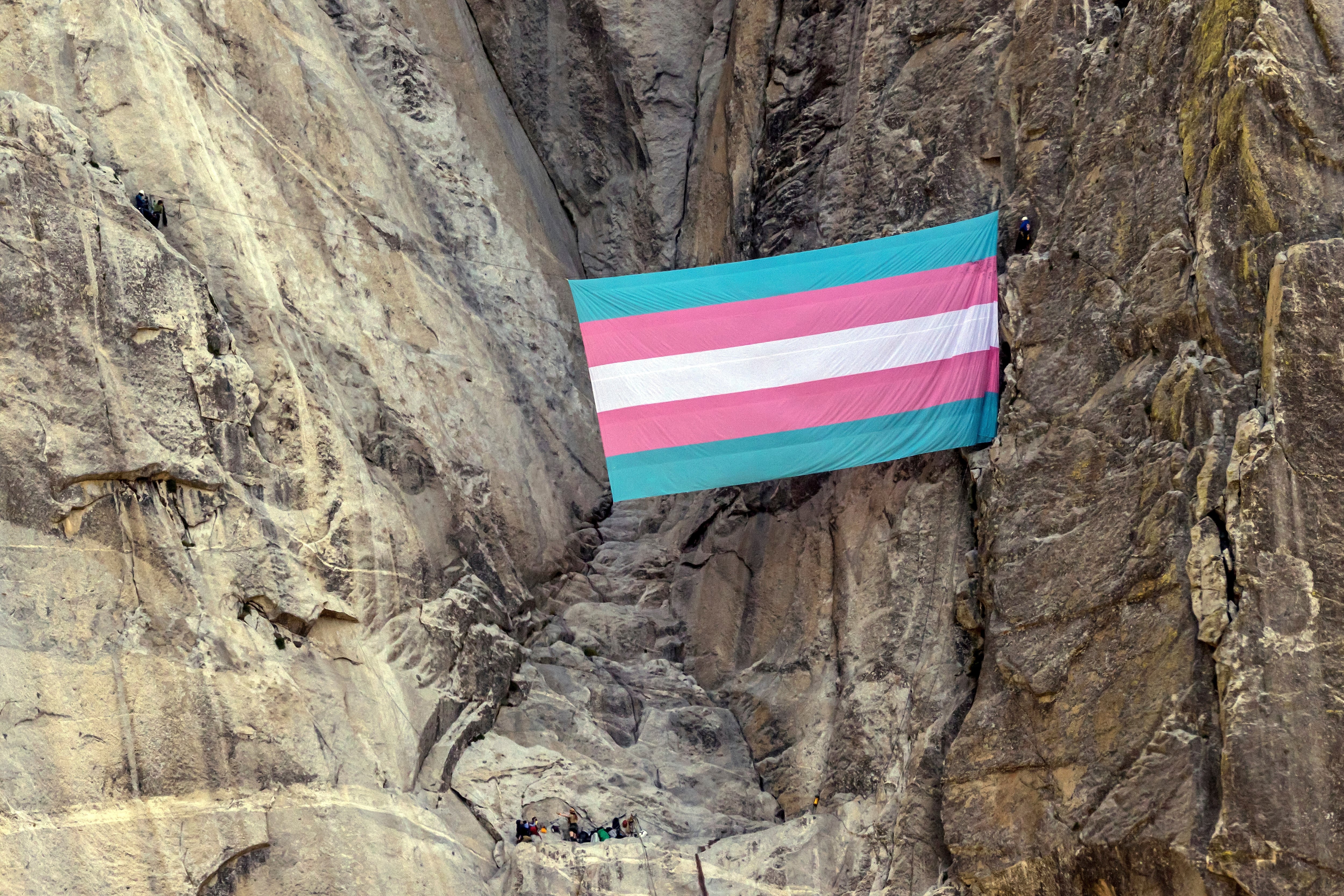 Lawsuit by the Yosemite ranger fired after hanging a giant transgender flag is dismissed