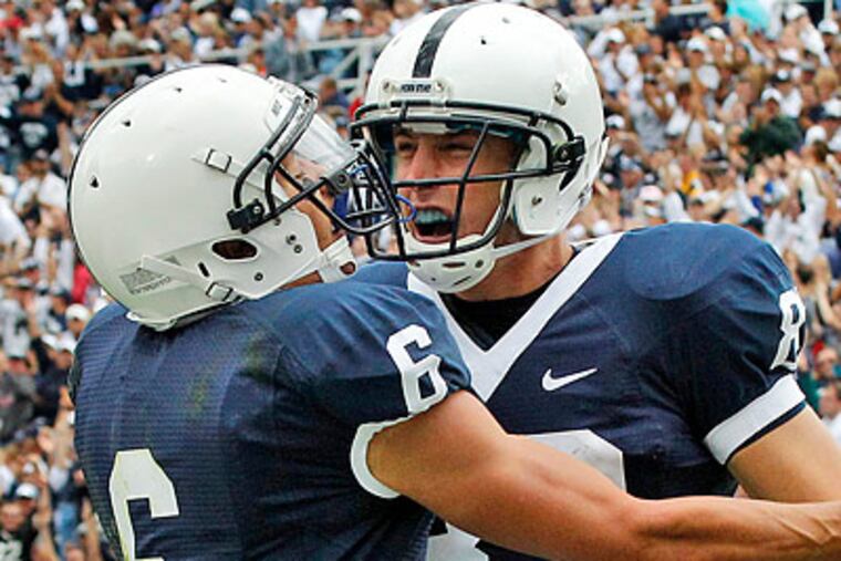 Penn State will visit No. 1-ranked Alabama this coming Saturday in a prime-time showcase game. (Gene J. Puskar/AP)