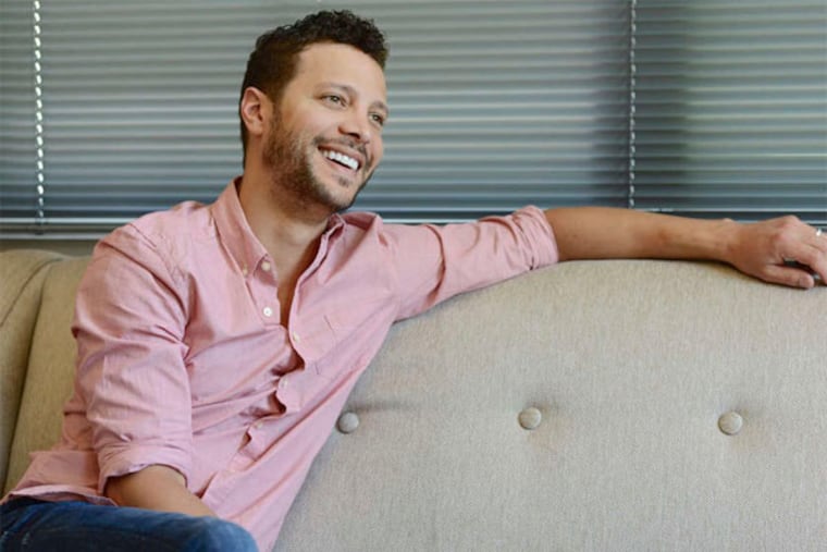 Justin Guarini is taking a break from pop for the musical stage. (MANDEE KUENZLE)