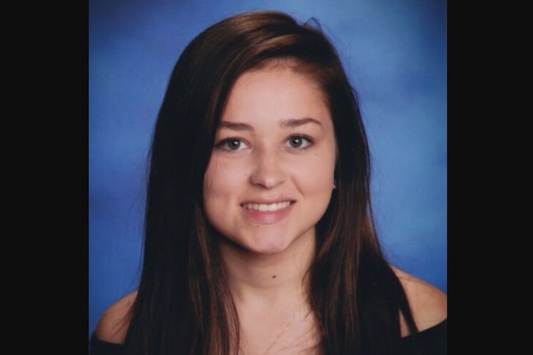 Annabel Rose Meenan, 21, of Spring City in Chester County, was killed in December.