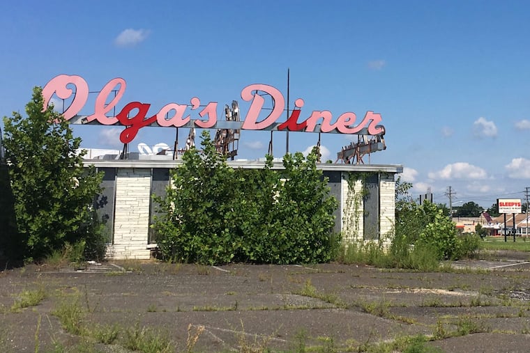The Crystal Lake Diner, top, in Haddon Township, opened in 1990 and hasn't reopened after a two-alarm fire back in 2014.