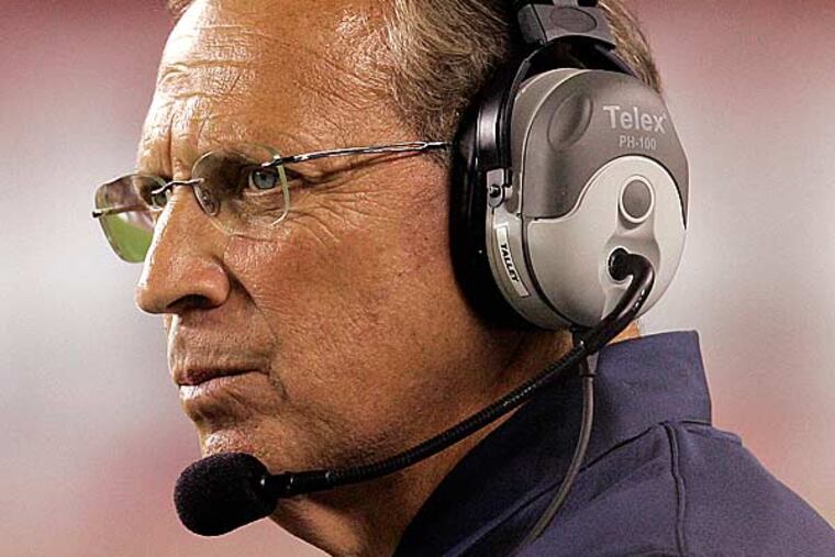 Villanova head coach Andy Talley. (Tom Mihalek/AP)